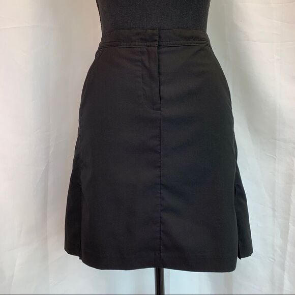 Izod Cool FX skirt black golf tennis Sz 10 NWOT - Picture 5 of 12
